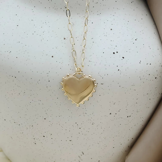 Lover Boy Heart Necklace