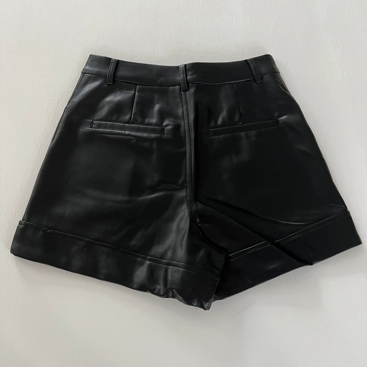Taylor Faux Leather Shorts