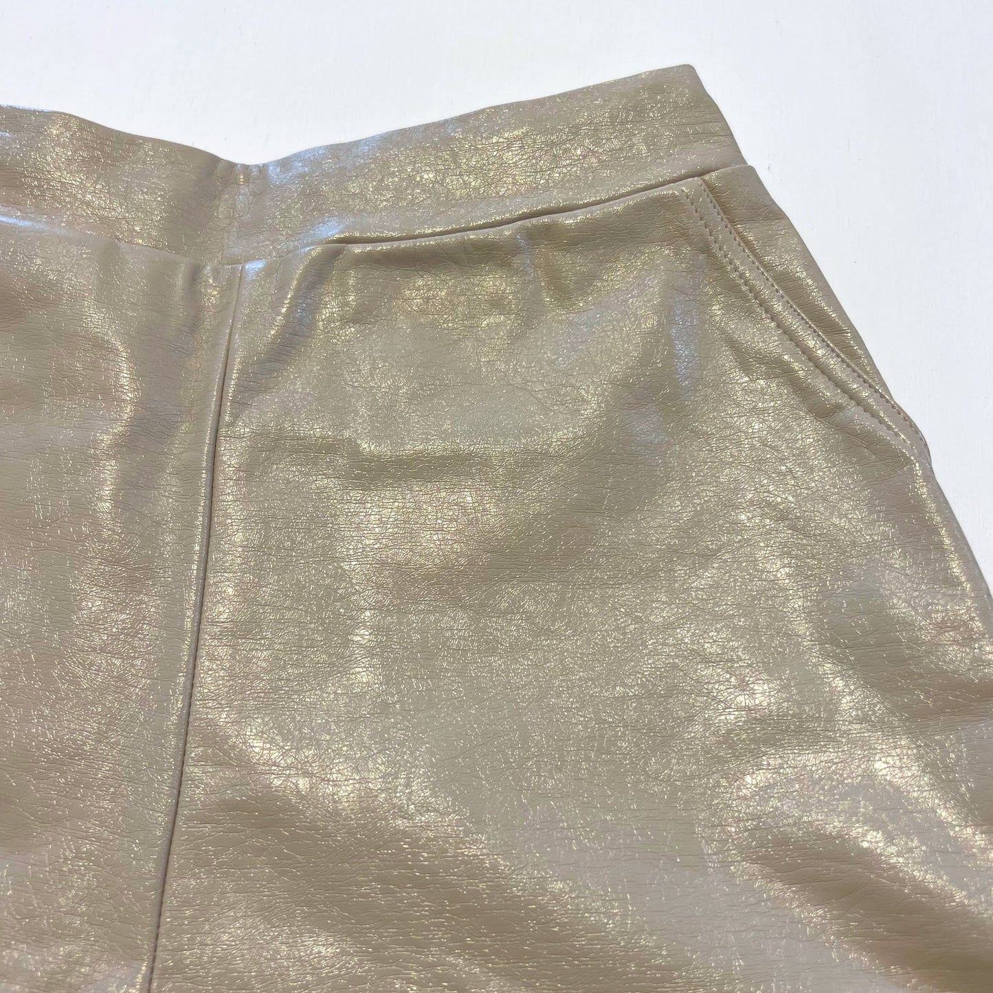 Faber Faux Leather Shorts